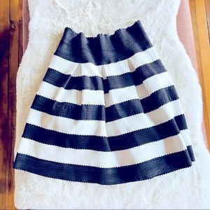 Ann Taylor Stripe Skirt